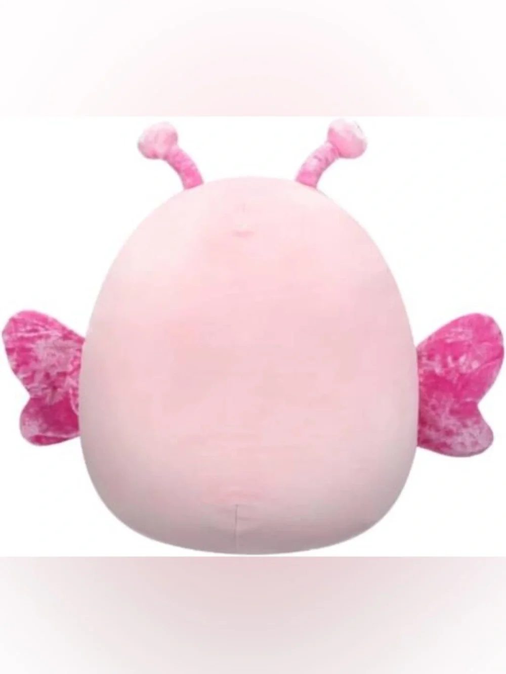 Squishmallows Stuffed Pink Velvet Plush Toy -Mogo Butterfly - 12 Inch